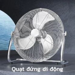 Quạt Đứng Di Động 16 Inch - Gió Mạnh, Tiết Kiệm Điện, Chất Liệu Kim Loại Bền Bỉ, Thiết Kế Sang Trọng, Bảo Hành 1 Năm!