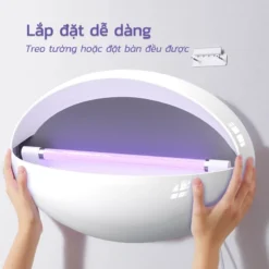 Alternative view of Đèn Bắt Muỗi Bằng Keo Dính - Công Nghệ LED Tiết Kiệm Điện, Tặng 5 Tấm Keo, Hiệu Suất Cao